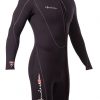 Mens Thermoprene frontzip long sleeve shorty